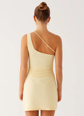 Elane Mini Dress - Yellow
