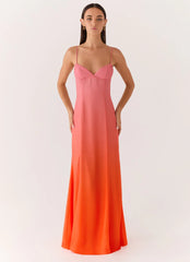Madelyn Maxi Dress - Sunset Ombre