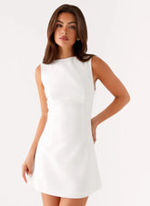 Lulita Mini Dress - White