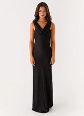 Arya Maxi Dress - Black