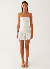 Carmel Mini Dress - White