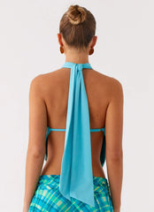 Worldly Top - Turquoise