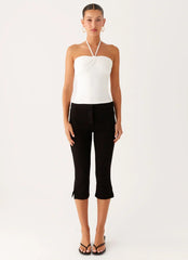 Good Thing Halter Top - White