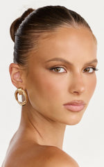 Adela Earrings - Drop Earrings in Gold