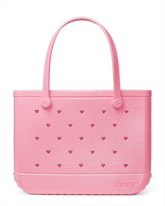 Original Bogg® Bag - Heart Shimmer BUBBLEGUM