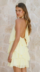 Gabby Mini Dress - Yellow