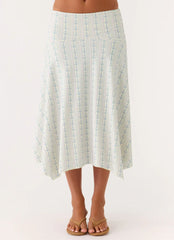 Katta Midi Skirt - Vintage Stripe