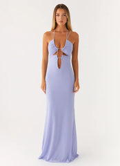 Roberta Maxi Dress - Heather Blue
