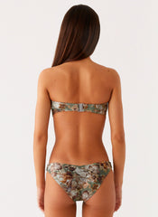 Delta Bandeau Bikini Top - Vintage Blossom