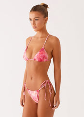 Calista Bikini Top - Flamingo Fling