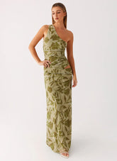 Georgiana Maxi Dress - Jade Fern