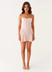 Promenade Mini Dress - Pink
