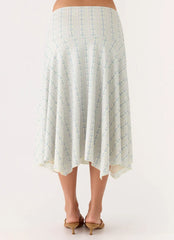 Katta Midi Skirt - Vintage Stripe