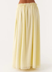 Zaya Maxi Skirt - Yellow