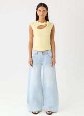 Luxie Top - Yellow