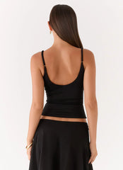 Blondie Tank Top - Black