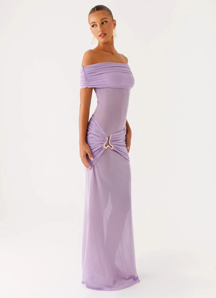 Benji Maxi Dress - Lilac