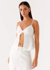 Irena Cami Top - White