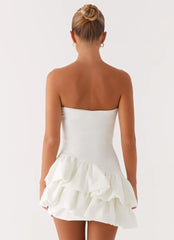 Marie Mini Dress - White