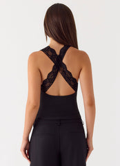 Calandra Top - Black