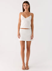 Sangria Top - White