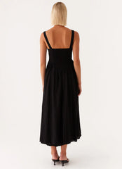 Pascuelle Midi Dress - Black