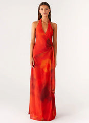 So Chic Maxi Dress - Scarlet Blur