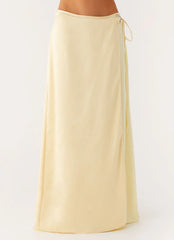 Pollie Maxi Skirt - Yellow