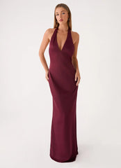 Eloise Maxi Dress - Plum