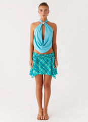 Worldly Top - Turquoise