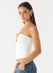 Francis Top - White