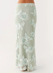 Radiate Maxi Skirt - Sage